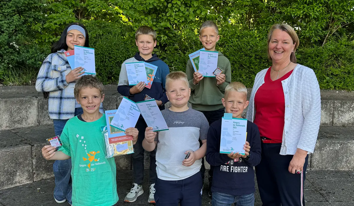 Känguru Wettbewerb der Mathematik in der Grundschule Hamm / Sieg
