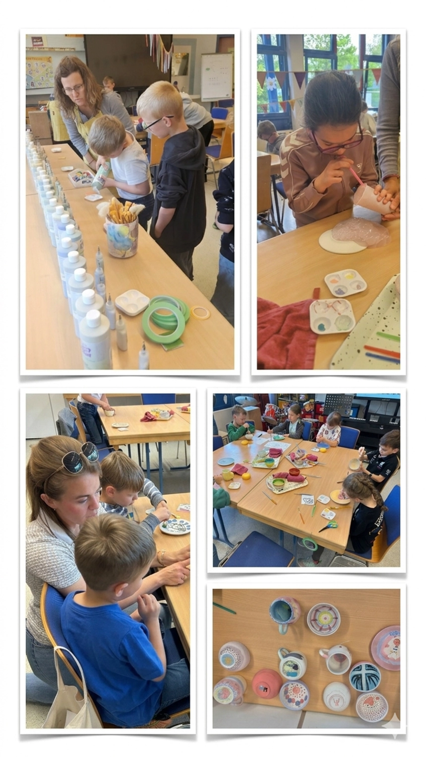Foto Schülerinnen und Schüler der Grundschule Hamm/Sieg präsentieren ihre Urkunden und Preise beim Känguru-Wettbewerb 2026 der Mathematik