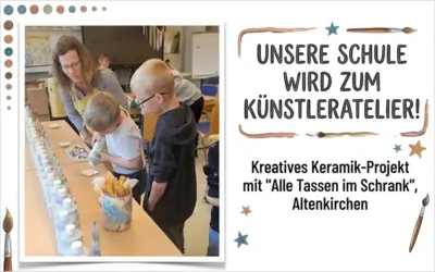 Ein Vormittag voller Farbe: Kreativwerkstatt an unserer Grundschule